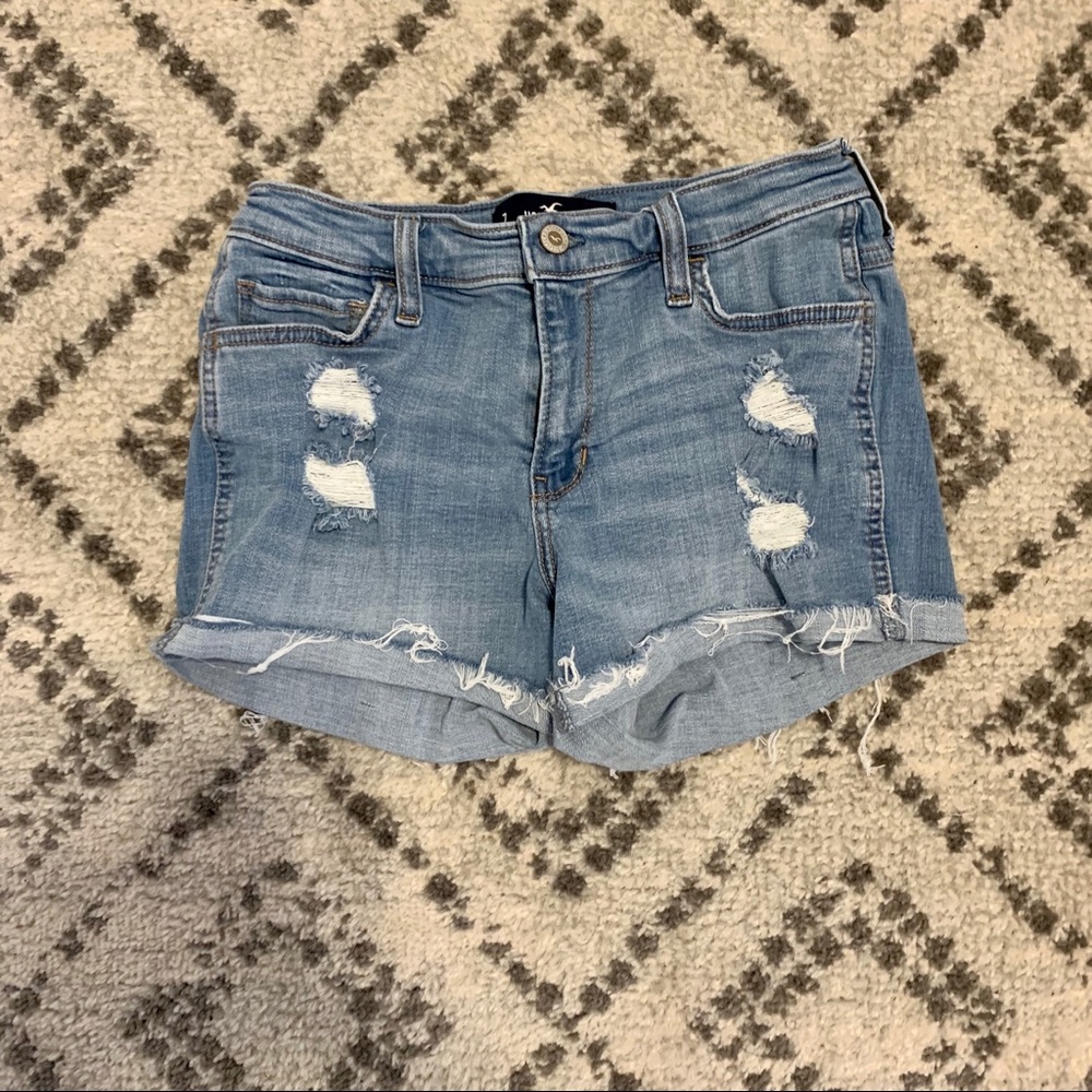 Hollister jean shorts